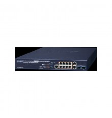 Коммутатор L3 8-Port 10/100/1000T 75W 802.3bt PoE + 2-Port 10/100/1000T + 2-Port 10G SFP+ Managed Switch (240W PoE Budget, ERPS Ring, ONVIF, Cybersecurity features, Hardware Layer3 OSPFv2 and IPv4/IPv6 Static Routing)                                 