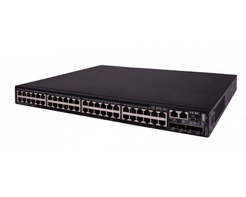 Коммутатор H3C S5560X-54C-EI L3 Ethernet Switch with 48*10/100/1000BASE-T Ports,4*10G/1G BASE-X SFP+ Ports and 1*Slot,Without Power Supplies