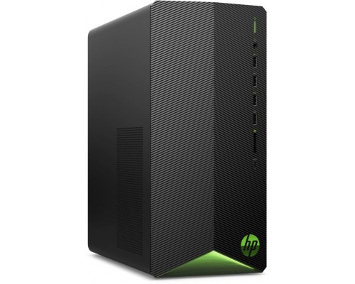 Компьютер HP Pavilion Gaming TG01-1002ur  Intel Core i5 10400F(2.9Ghz)/16384Mb/512SSDGb/noDVD/Ext:GeForce GTX 1650(4096Mb)/war 1y/Shadow Black with Green LED  /W10 + No KBD, no MOUSE