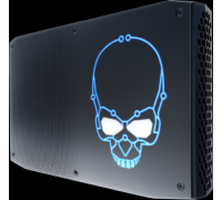 Неттоп Intel NUC, Intel Core i7-8809G, 3.1 GHz - 4.2 GHz Turbo, 16GB DDR4-2400 SODIMM pre-installed (up to 32Gb max, 1.2V), Radeon RX Vega M GH graphics, 4xUSB3.0, 1TB m.2 SSD pre-installed, GBL, WiFi+BT, Black, VESA, powercord EU, Kensington Lock, W