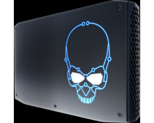 Неттоп Intel NUC, Intel Core i7-8809G, 3.1 GHz - 4.2 GHz Turbo, 16GB DDR4-2400 SODIMM pre-installed (up to 32Gb max, 1.2V), Radeon RX Vega M GH graphics, 4xUSB3.0, 1TB m.2 SSD pre-installed, GBL, WiFi+BT, Black, VESA, powercord EU, Kensington Lock, W