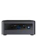 Неттоп Intel NUC, Intel Core i7-10710U, 4.7 GHz Turbo, 8GB DDR4-2666 SODIMM pre-installed (up to 64Gb max), VGA Intel UHD Graphics (USB-C(DP1.2)+HDMI 2.0a), 4xUSB3.1, 1x16Gb m.2 SSD (intel Optane), 1x1TB SATA3 2.5HDD, GBL, WiFi+BT, SDXC slot, Black,V