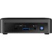 Неттоп Intel NUC, Intel Core i7-10710U, 4.7 GHz Turbo, 8GB DDR4-2666 SODIMM pre-installed (up to 64Gb max), VGA Intel UHD Graphics (USB-C(DP1.2)+HDMI 2.0a), 4xUSB3.1, 1x 256Gb m.2 SSD,  GBL, WiFi+BT, SDXC slot, Black,VESA, powercord EU, IR-port, Kens