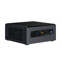 Неттоп Intel NUC, Intel Core i7 8559U, 4.5GHz, 8 Gb DDR4-2400 SODIMM pre-installed (up to 32Gb max), VGA Intel Iris Plus Graphics 655 (USB-C(DP1.2)+HDMI 2.0), 4xUSB3.1, 1x32Gb m.2 SSD (intel Optane), 1x2TB SATA3 2.5HDD, GBL, WiFi+BT, microSDXC, Black