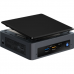 Неттоп Intel NUC, Intel Core i7 8559U, 4.5GHz, 16 Gb DDR4-2400 SODIMM pre-installed (up to 32Gb max), VGA Intel Iris Plus Graphics 655 (USB-C(DP1.2)+HDMI 2.0), 4xUSB3.1, 1x512Gb m.2 SSD, GBL, WiFi+BT, microSDXC, Black,VESA, powercord UK, IR-port, Ken