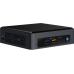 Неттоп Intel NUC, Intel Core i7 8559U, 4.5GHz, 16 Gb DDR4-2400 SODIMM pre-installed (up to 32Gb max), VGA Intel Iris Plus Graphics 655 (USB-C(DP1.2)+HDMI 2.0), 4xUSB3.1, 1x512Gb m.2 SSD, GBL, WiFi+BT, microSDXC, Black,VESA, powercord UK, IR-port, Ken