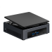 Неттоп Intel NUC, Intel Core i5 7300U, up to 3.5GHz, 8 Gb DDR4-2133 SODIMM pre-installed (up to 32Gb max, 1.2V), VGA Intel HD Graphics 620 (2xHDMI 4K), 4xUSB3.0, 256GB SSD pre-installed, GBL, WiFi+BT, vPro, noCR, Black, VESA, US powercord, Kensington