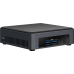 Неттоп Intel NUC, Intel Core i5 7300U, up to 3.5GHz, 8 Gb DDR4-2133 SODIMM pre-installed (up to 32Gb max, 1.2V), VGA Intel HD Graphics 620 (2xHDMI 4K), 4xUSB3.0, 256GB SSD pre-installed, GBL, WiFi+BT, vPro, noCR, Black, VESA, US powercord, Kensington