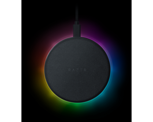 Устройство для быстрой безпроводний зарядки Razer Chroma Charging Pad 10W