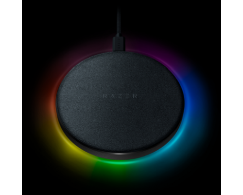 Устройство для быстрой безпроводний зарядки Razer Chroma Charging Pad 10W