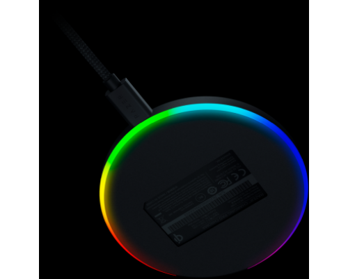 Устройство для быстрой безпроводний зарядки Razer Chroma Charging Pad 10W