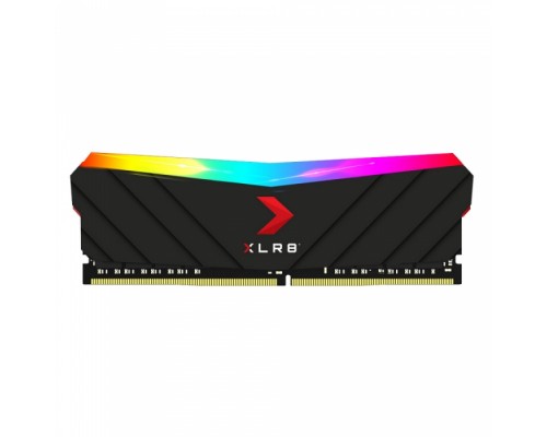 Оперативная память 16GB PNY DDR4 3200 DIMM XLR8 EPIC-X RGB Gaming Memory [MD16GD4320016XRGB] Non-ECC, CL16, 1.35V, Heat Shield, XMP 2.0, RTL , (638409)