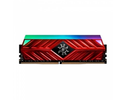 Оперативная память 16GB ADATA DDR4 3200 DIMM XPG SPECTRIX D41 RGB Red Gaming Memory AX4U320016G16A-SR41 Non-ECC, CL16, 1.35V, Heat Shield, RTL, (931191)