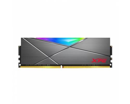 Оперативная память 16GB ADATA DDR4 3200 DIMM XPG SPECTRIX D50 RGB Grey Gaming Memory AX4U320016G16A-ST50 Non-ECC, CL16, 1.35V, Heat Shield, RTL, (931276)