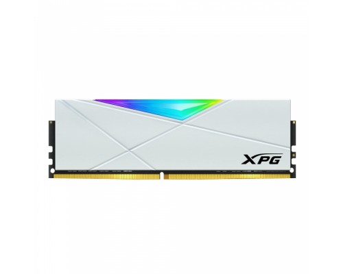 Оперативная память 16GB ADATA DDR4 3200 DIMM XPG SPECTRIX D50 RGB White Gaming Memory AX4U320016G16A-SW50 Non-ECC, CL16, 1.35V, Heat Shield, RTL, (931269)