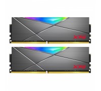Оперативная память 16GB ADATA DDR4 3600 DIMM XPG SPECTRIX D50 RGB Grey Gaming Memory AX4U36008G18A-DT50 Non-ECC, CL18, 1.35V, Heat Shield, Kit (2x8GB), RTL, (933638)                                                                                     