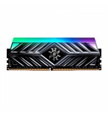 Оперативная память 16GB ADATA DDR4 3000 DIMM XPG SPECTRIX D41 RGB Grey Gaming Memory AX4U300016G16A-ST41 Non-ECC, CL16, 1.35V, Heat Shield, RTL, (931160)                                                                                                 