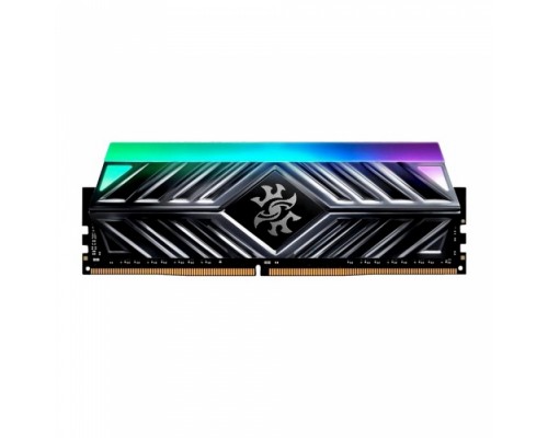 Оперативная память 16GB ADATA DDR4 3000 DIMM XPG SPECTRIX D41 RGB Grey Gaming Memory AX4U300016G16A-ST41 Non-ECC, CL16, 1.35V, Heat Shield, RTL, (931160)