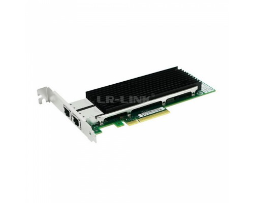 Сетевой адаптер LREC9802BT PCIe x8 2*RJ45 10G NIC Card