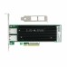 Сетевой адаптер LREC9802BT PCIe x8 2*RJ45 10G NIC Card