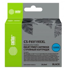 Картридж BLACK 20ML CS-F6V19XXL CACTUS                                                                                                                                                                                                                    