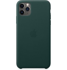 Чехол iPhone 11 Pro Max Leather Case - Forest Green                                                                                                                                                                                                       