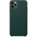 Чехол iPhone 11 Pro Max Leather Case - Forest Green