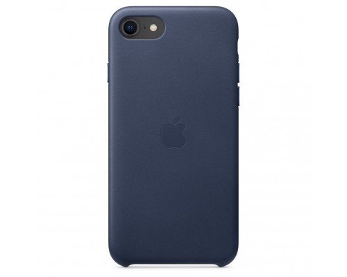 Чехол iPhone SE Leather Case - Midnight Blue