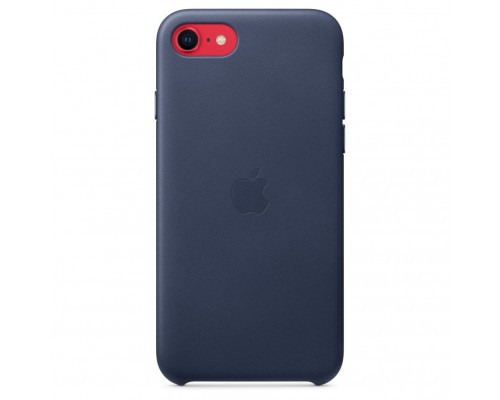 Чехол iPhone SE Leather Case - Midnight Blue