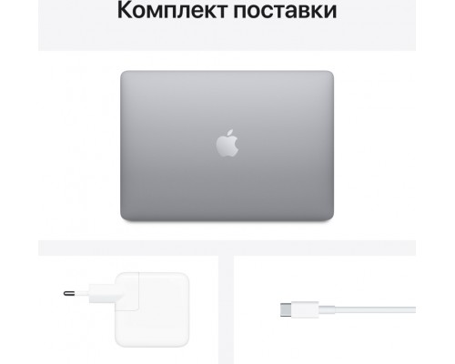 Ноутбук MacBook Air 13-inch: Apple M1 chip with 8-core CPU and 8-core GPU/8GB/1TB SSD - Space Grey