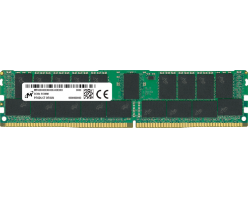 Серверная оперативная память Micron 16GB DDR4 3200 MT/s CL22 2Rx8 ECC Registered DIMM 288pin