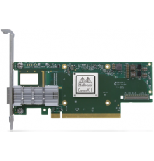 Сетевой контроллер ConnectX®-6 VPI adapter card, HDR IB (200Gb/s) and 200GbE, single-port QSFP56, PCIe4.0 x16, tall bracket, single pack                                                                                                                  