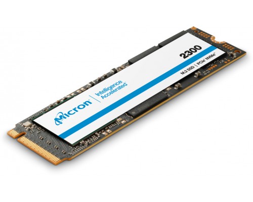 Серверный твердотельный накопитель Micron 2300 512GB NVMe M.2 (22x80) Pyrite Client SSD