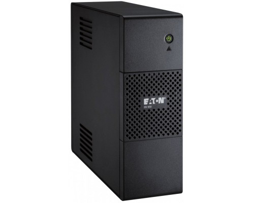 ИБП UPS Eaton 5S 550i, line-interactive, tower / desktop case design, 550VA, 330W, IEC 320 C13 sockets 4pcs, 3 with battery protection, 1 with filtering, battery capacity 1 x 12V / 5Ah, USB, WxHxH 87x260x250mm., Weight 4.96kg., 2 year warranty.