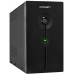 ИБП UPS CROWN 800VA/480W, metal, 1x12V/9AH, 4*IEC + 1*EURO sockets +1*IEC bybass, AVR 140-290V, 1.8m cable, RJ11/45, USB port