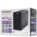 ИБП UPS CROWN 2000VA/1200W, металл, 2x12V/9AH, розетки 4*IEC + 2*EURO+1*IEC bybass, трансформатор AVR 140-290V, съёмный кабель 1.8 м, фильтр телефонной и ethernet линии RJ-11/45, USB-порт, защита батареи, от перегрузки, от КЗ, ПО