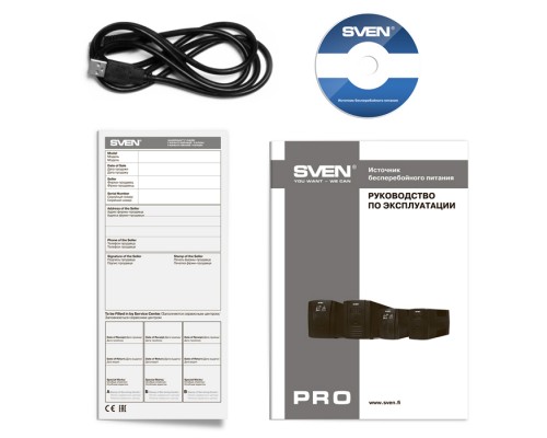 ИБП SVEN  Pro 1000 (USB)