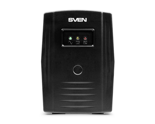 ИБП UPS SVEN Pro 800, line-interactive, automatic voltage regulator, 480W, 800Va, 2 outlets