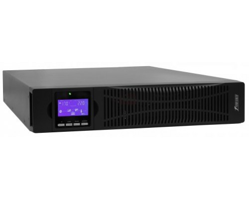 ИБП UPS POWERMAN Online 2000 RT, LCD, dual conversion, 2000ВА, 1800W, 8 outlets IEC 60320 C13, short circuit protection, pulsed bursts of network overload, discharge and overcharge of the battery. RJ11 / RJ45, USB, RS232, SNMP, EPO. Certificates: ISO