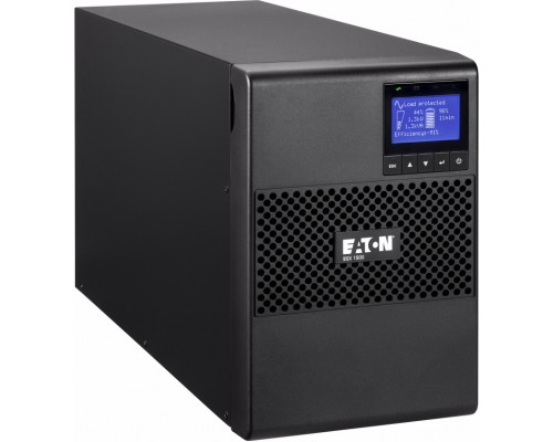 ИБП UPS Eaton 9SX 1500I, double conversion, tower housing, LCD, 1500VA, 1350W, IEC 320 C13 sockets 6pcs, Mini-Slot, USB, RS232, RPO, ROO, WxDxH 160x357x252mm., Weight 18.5kg., 2 year warranty.