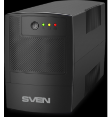 ИБП UPS SVEN UP-B800, 390Вт,вх~175-290В,вых.~230В,3 *IEC(C13) розетки, ABS пластик, черный                                                                                                                                                                