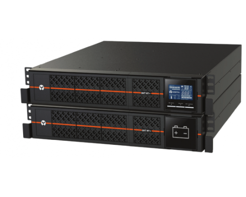ИБП Vertiv GXT RT+ 1ph UPS, 3kVA, input plug IEC60320 C20, 2U, output – 230V, output socket groups (6)C13 (1)C19