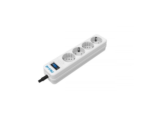 Сетевой фильтр Surge protector Pilot SG5 5 outlets (GP), 10A / 2.2kVt, automatic circuit-breaker, 10 m