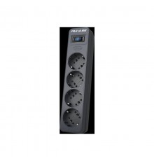 Сетевой фильтр Surge protector Pilot SG5 5 outlets (GP), 10A / 2.2kVt, automatic circuit-breaker, 3 m                                                                                                                                                     