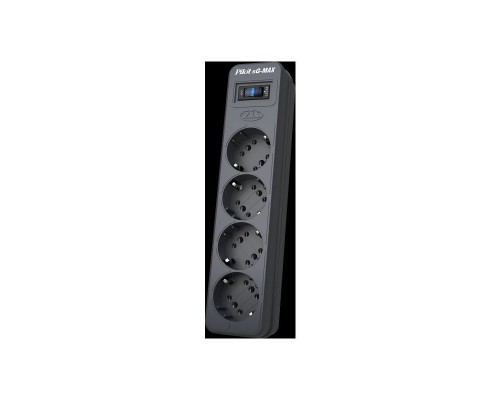 Сетевой фильтр Surge protector Pilot SG5 5 outlets (GP), 10A / 2.2kVt, automatic circuit-breaker, 3 m