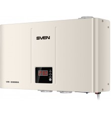 Стабилизатор Stabilizer SVEN VR-S3000, Relay, 1800W, 3000VA, 140-275v, 3 euro outlets (CEE7/4), white                                                                                                                                                     