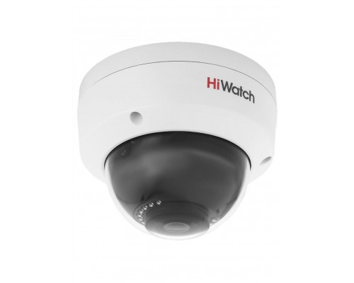 Видеокамера IP Hikvision HiWatch DS-I202 2.8-2.8мм цветная корп.:белый