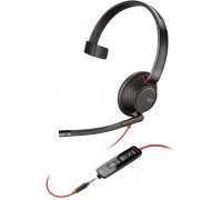 Гарнитура офисная BLACKWIRE 5210,C5210,USB-A,WW                                                                                                                                                                                                           