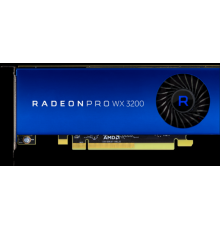 Видеокарта 4GB AMD Radeon Pro WX3200 (4 mDP) LP                                                                                                                                                                                                           
