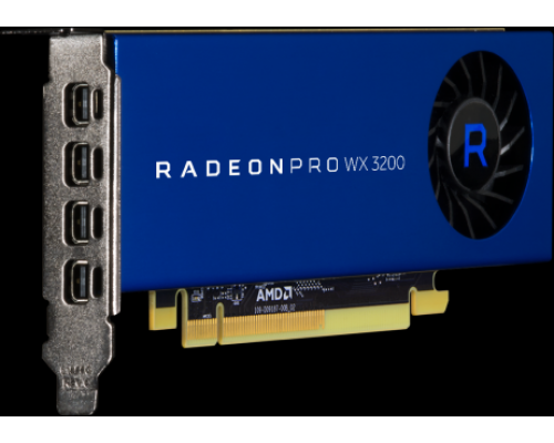 Видеокарта 4GB AMD Radeon Pro WX3200 (4 mDP) LP
